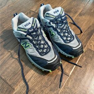 New Balance Women’s ' Gray and Navy All-Terrain Hiking Shoes
